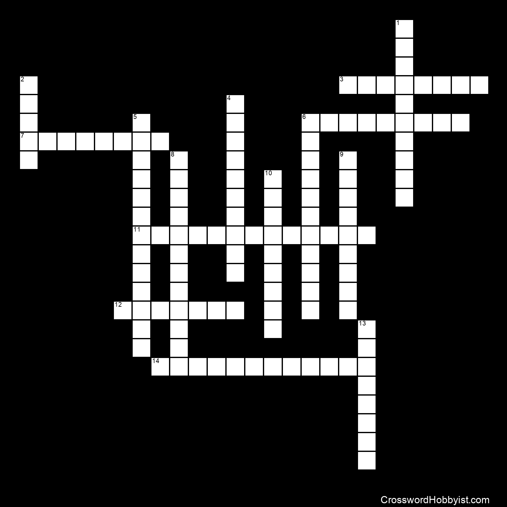 ELA VOCABULARY Crossword Puzzle