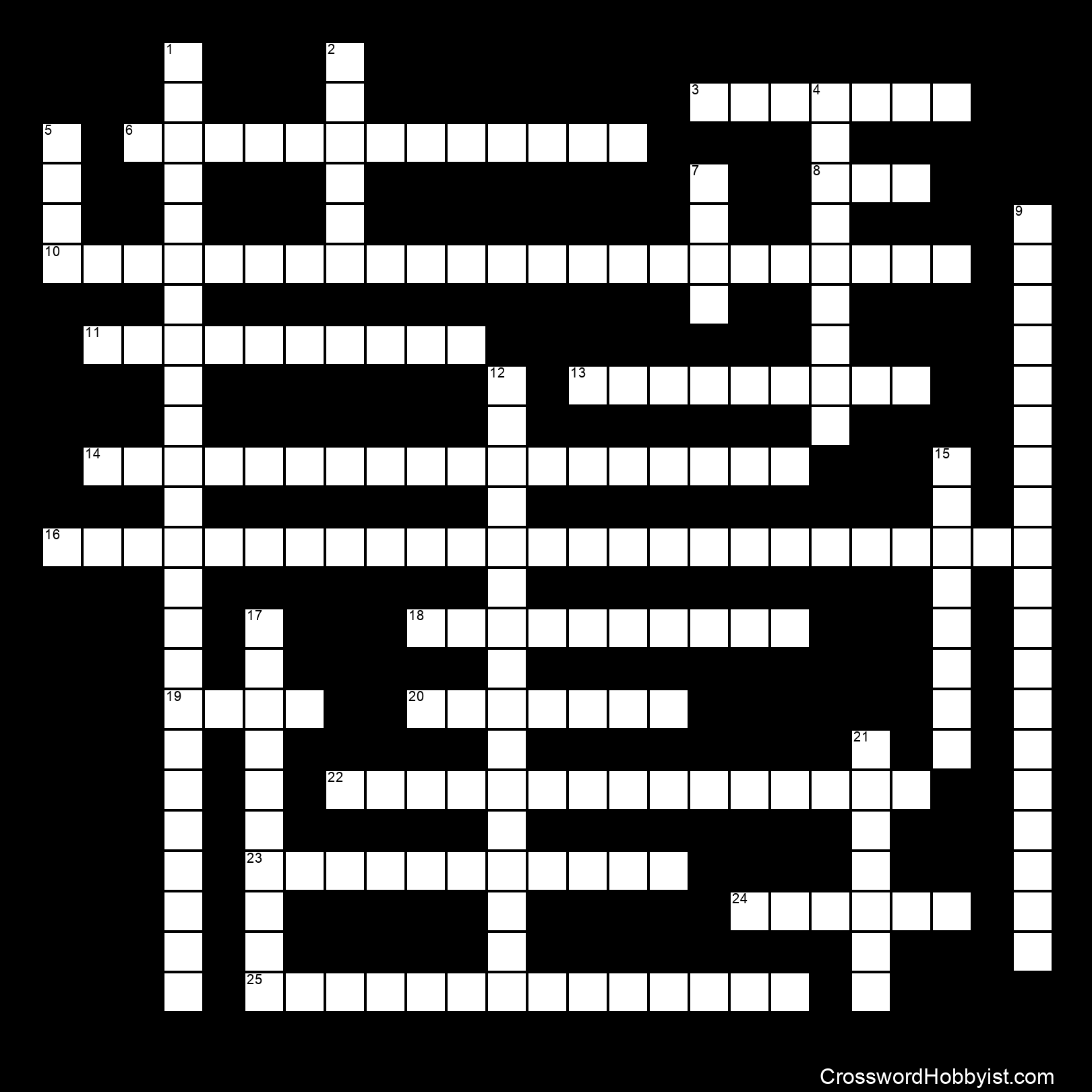Company with stock options crossword