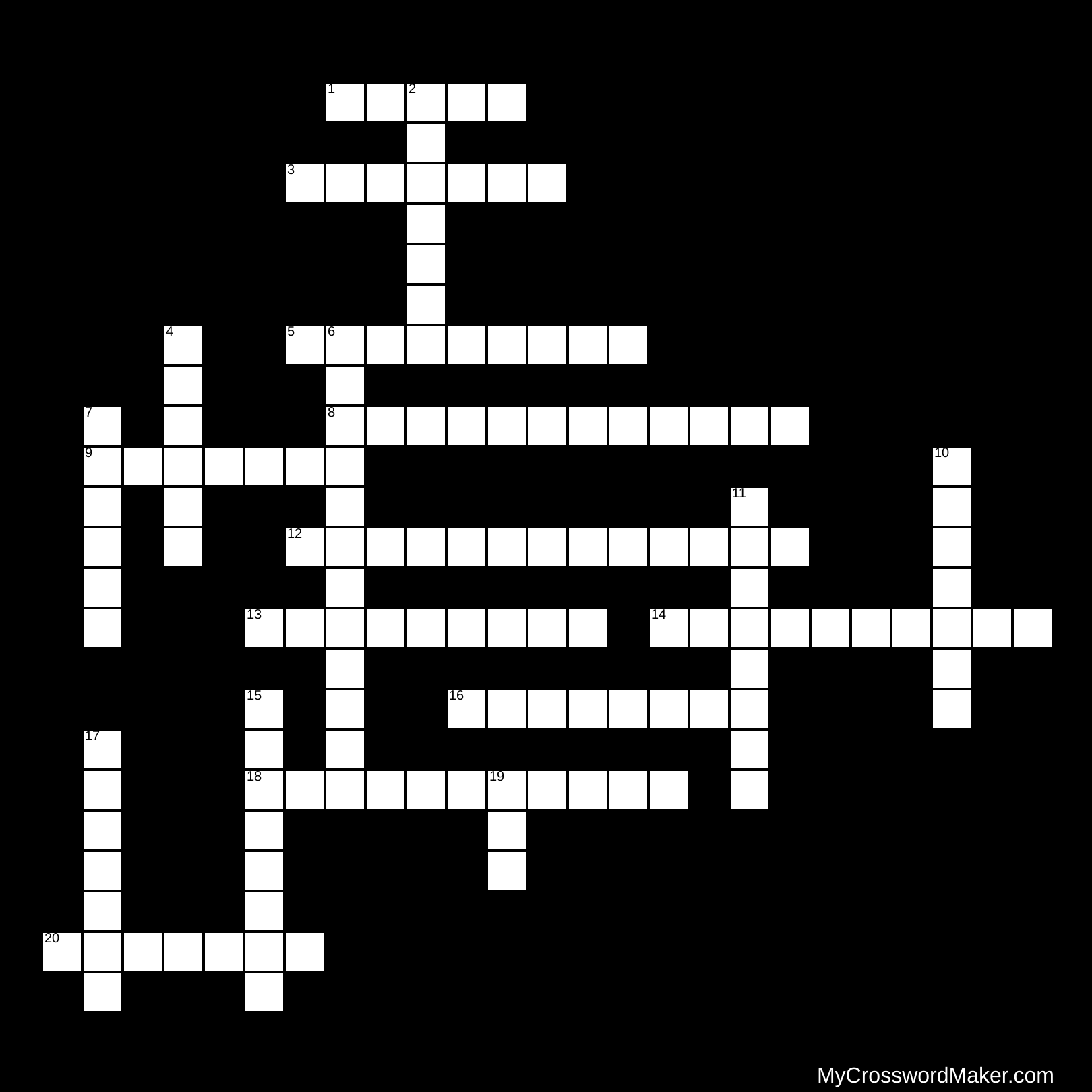Earth, Moon and Sun - Crossword Puzzle