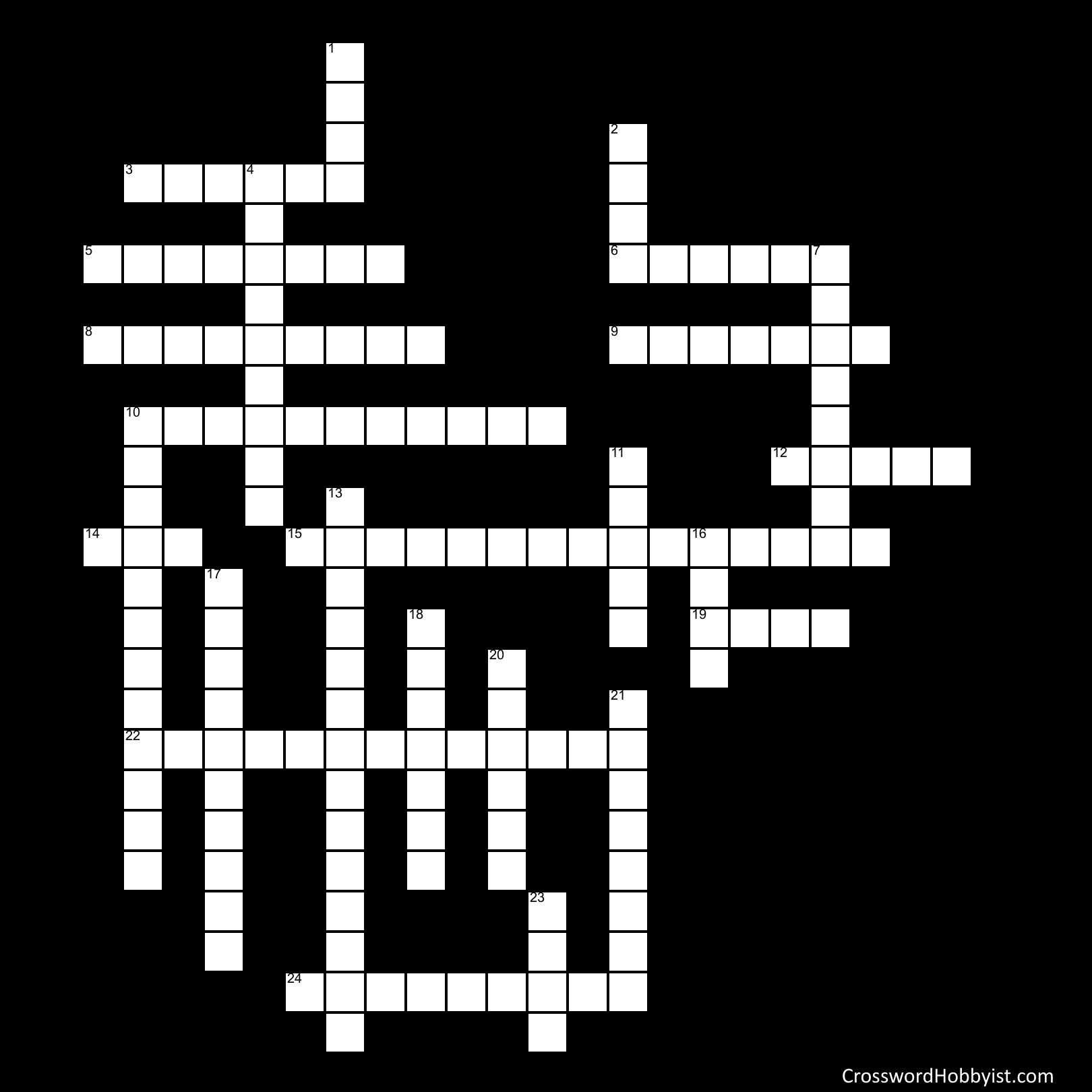 Earth, Moon, and Sun Relationships - Crossword Puzzle