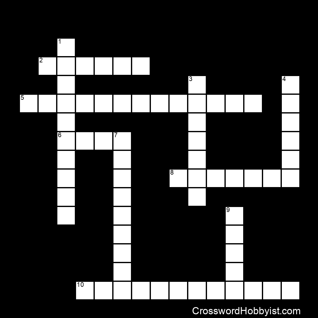 Earth science crossword puzzle