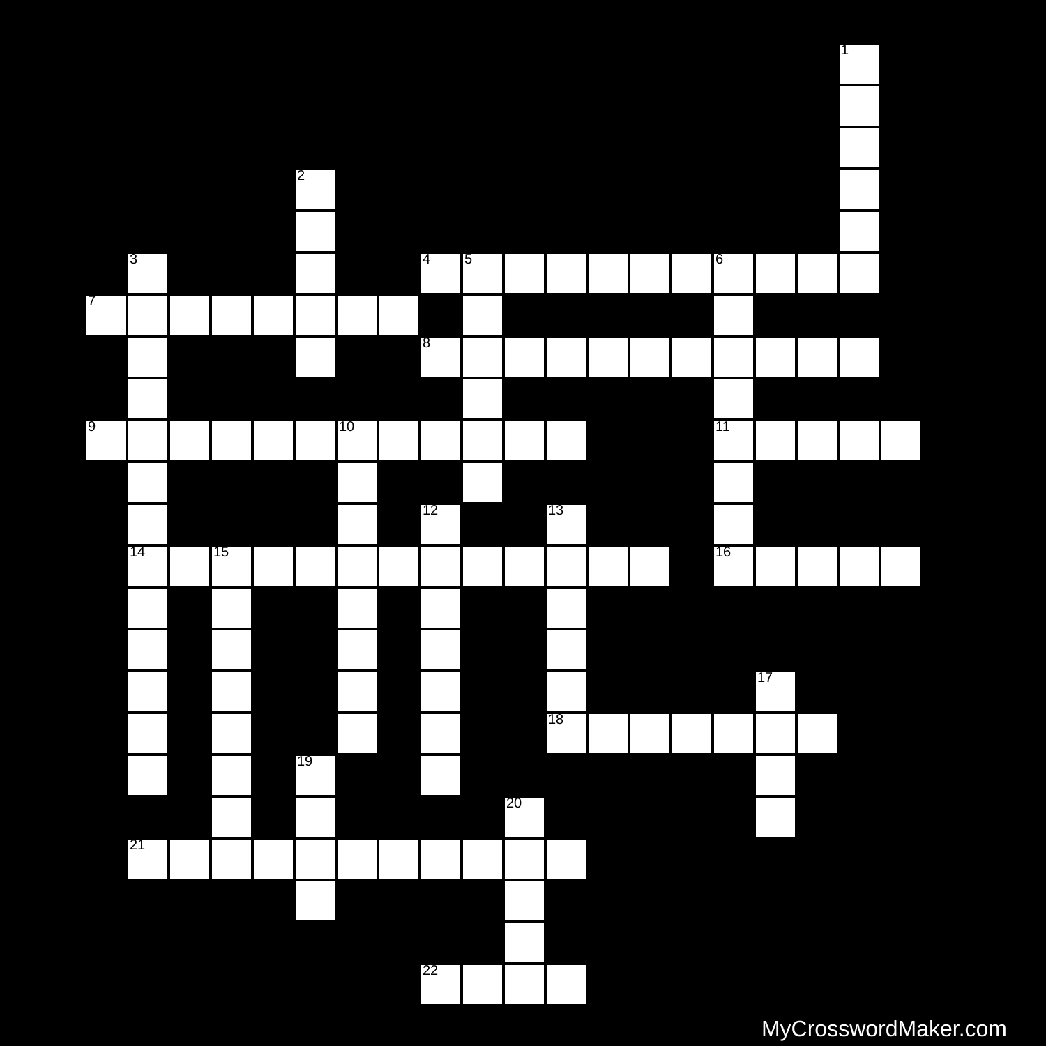 Earth's Water Cycle - Crossword Puzzle