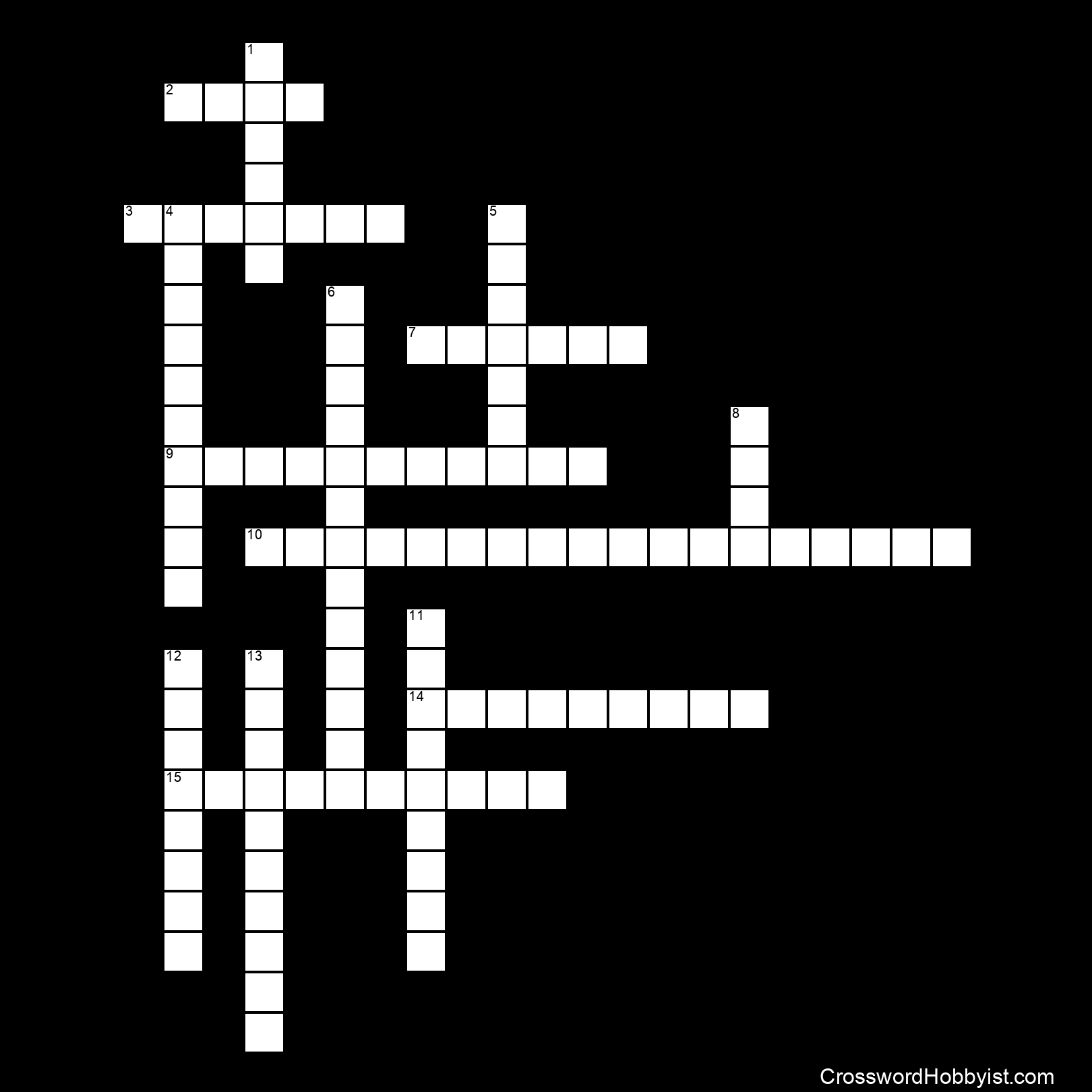 Elements and Compounds Crossword Puzzle