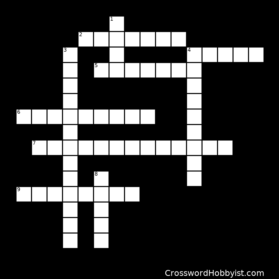 Elements of Art Crossword Puzzle