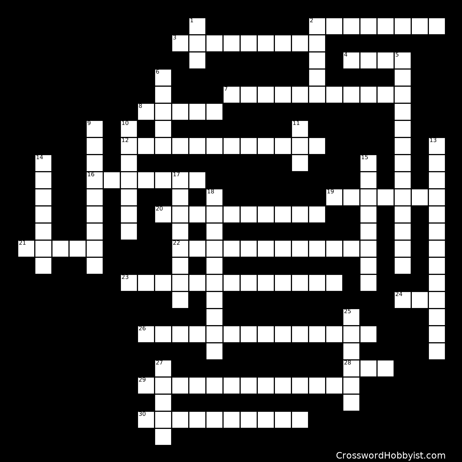 Entomology Crossword Puzzle