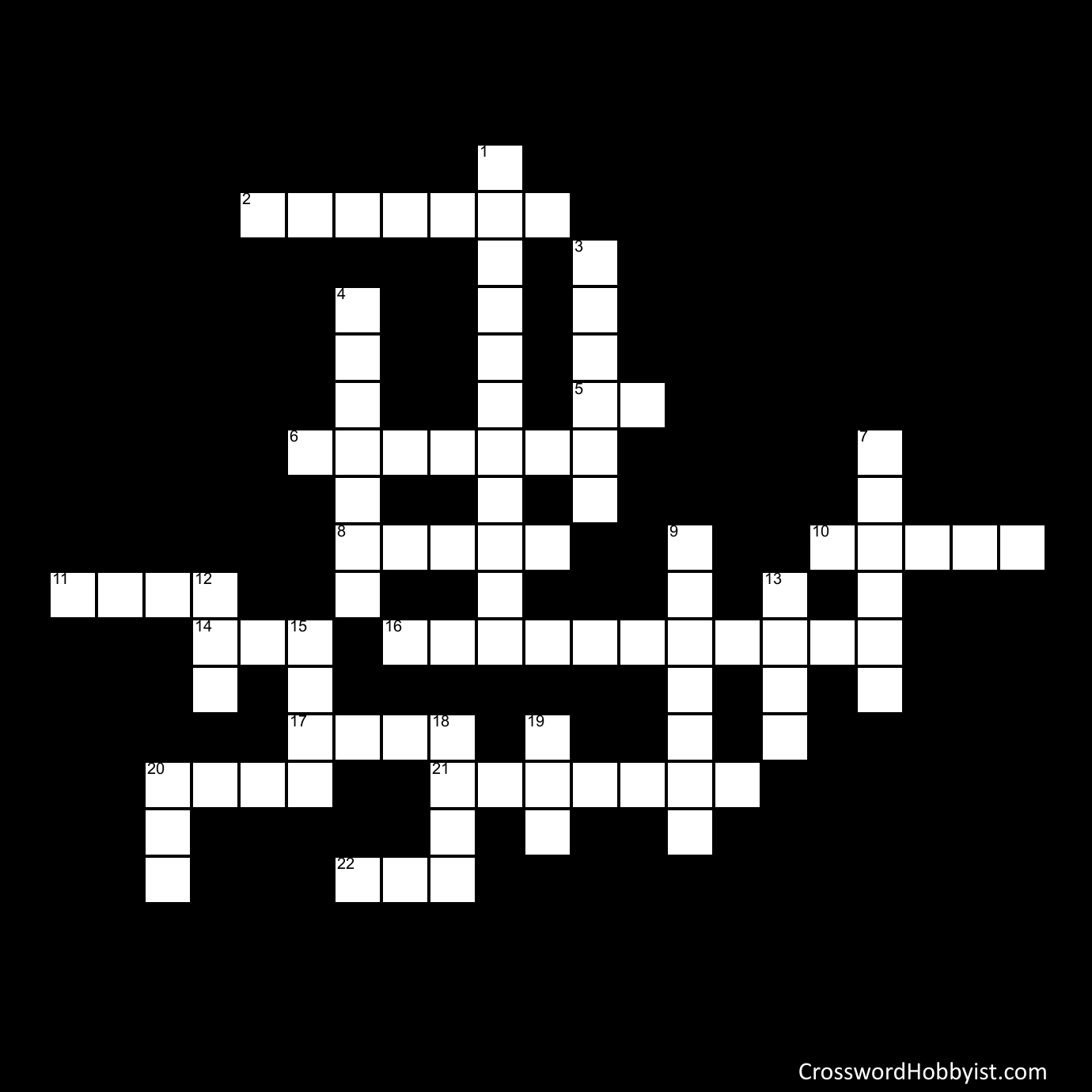 Excel Functions Crossword Puzzle