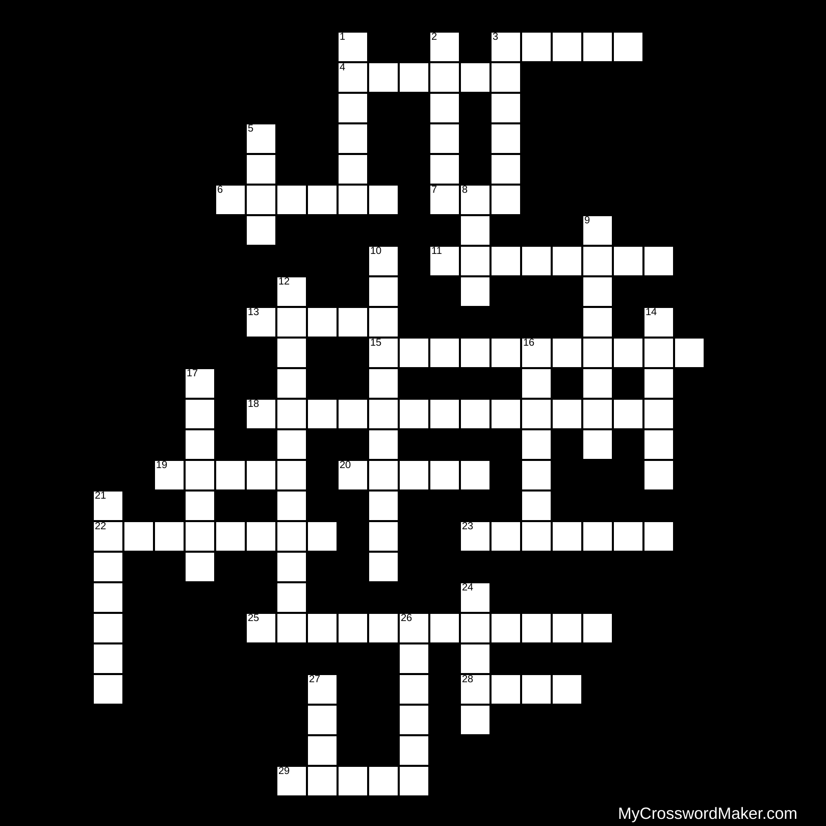 Fiber Fun Crossword Puzzle