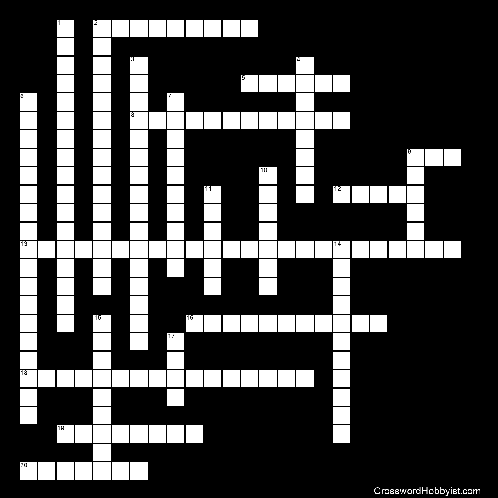 Fitness Terms and Exercise Crossword Puzzle
