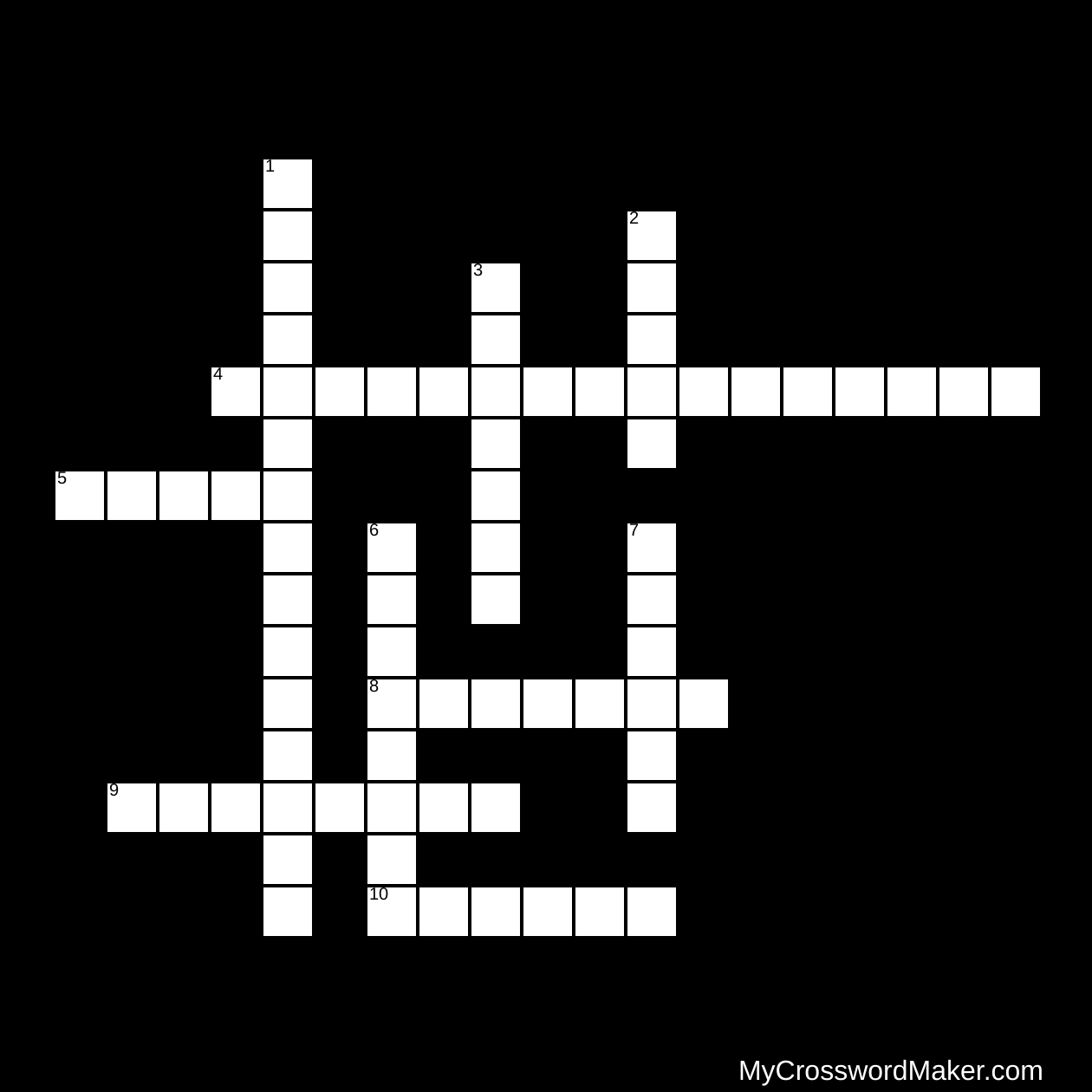 Force and Motion Crossword Puzzle