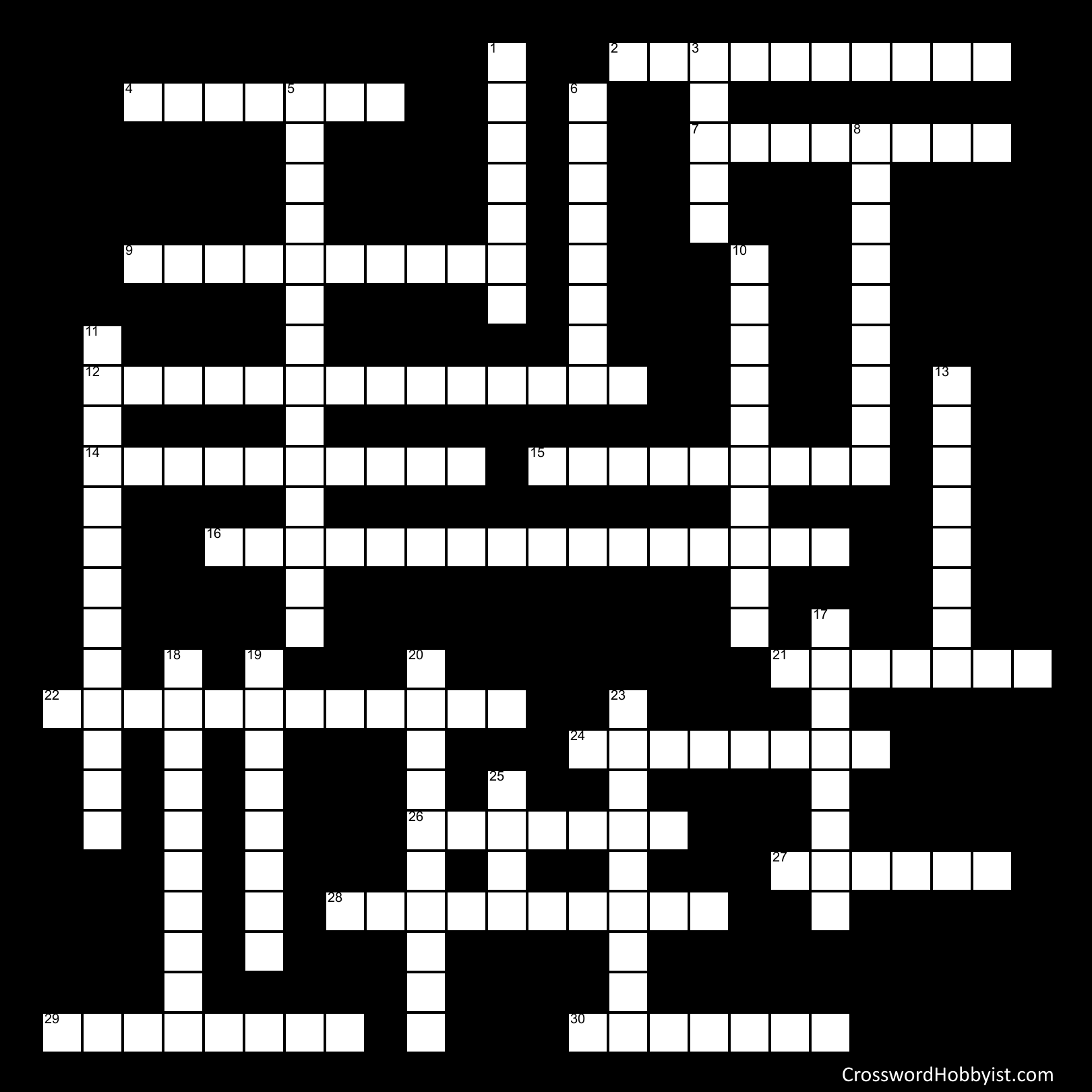 Fundamentals Ch 13 16 Crossword Puzzle