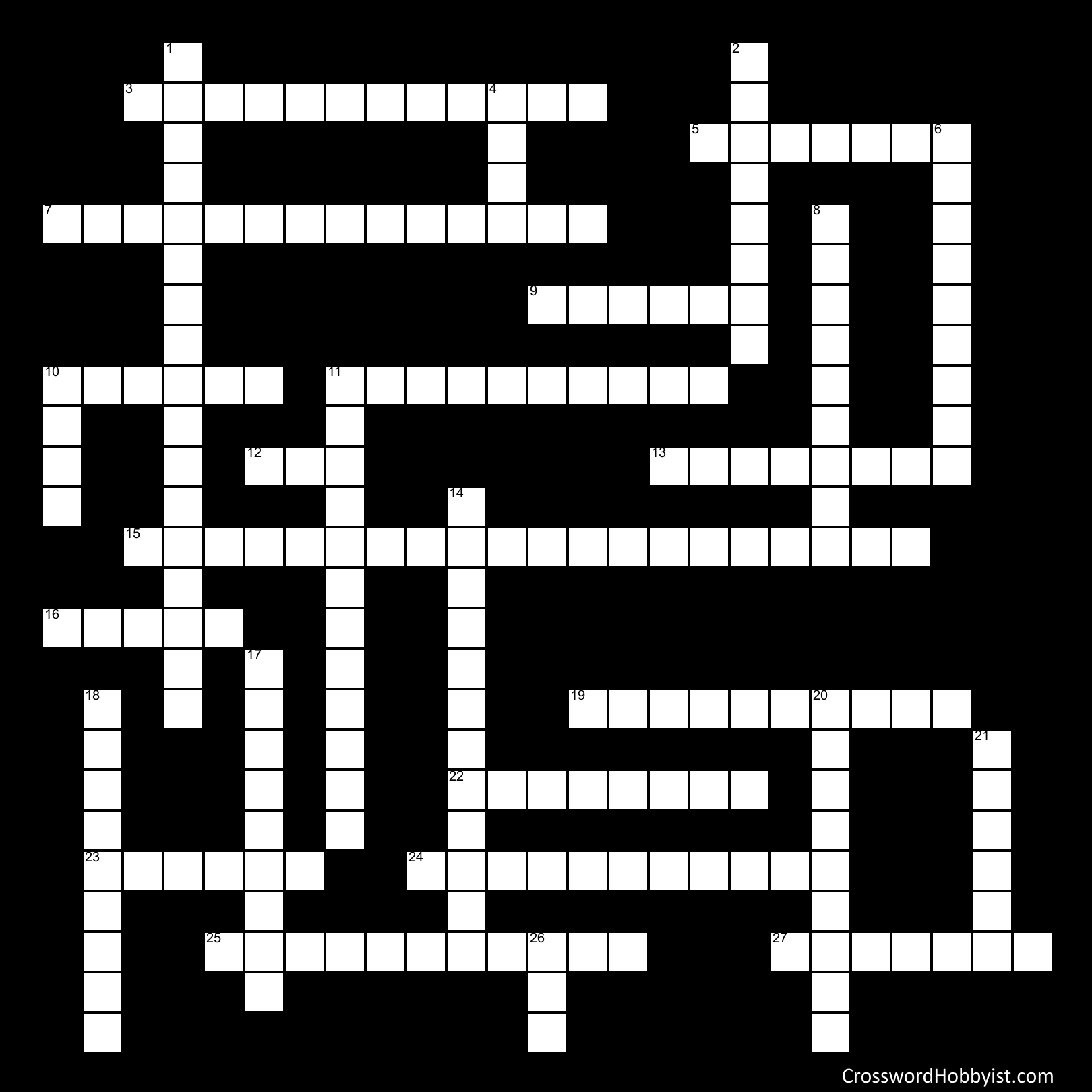 Genetics - Crossword Puzzle