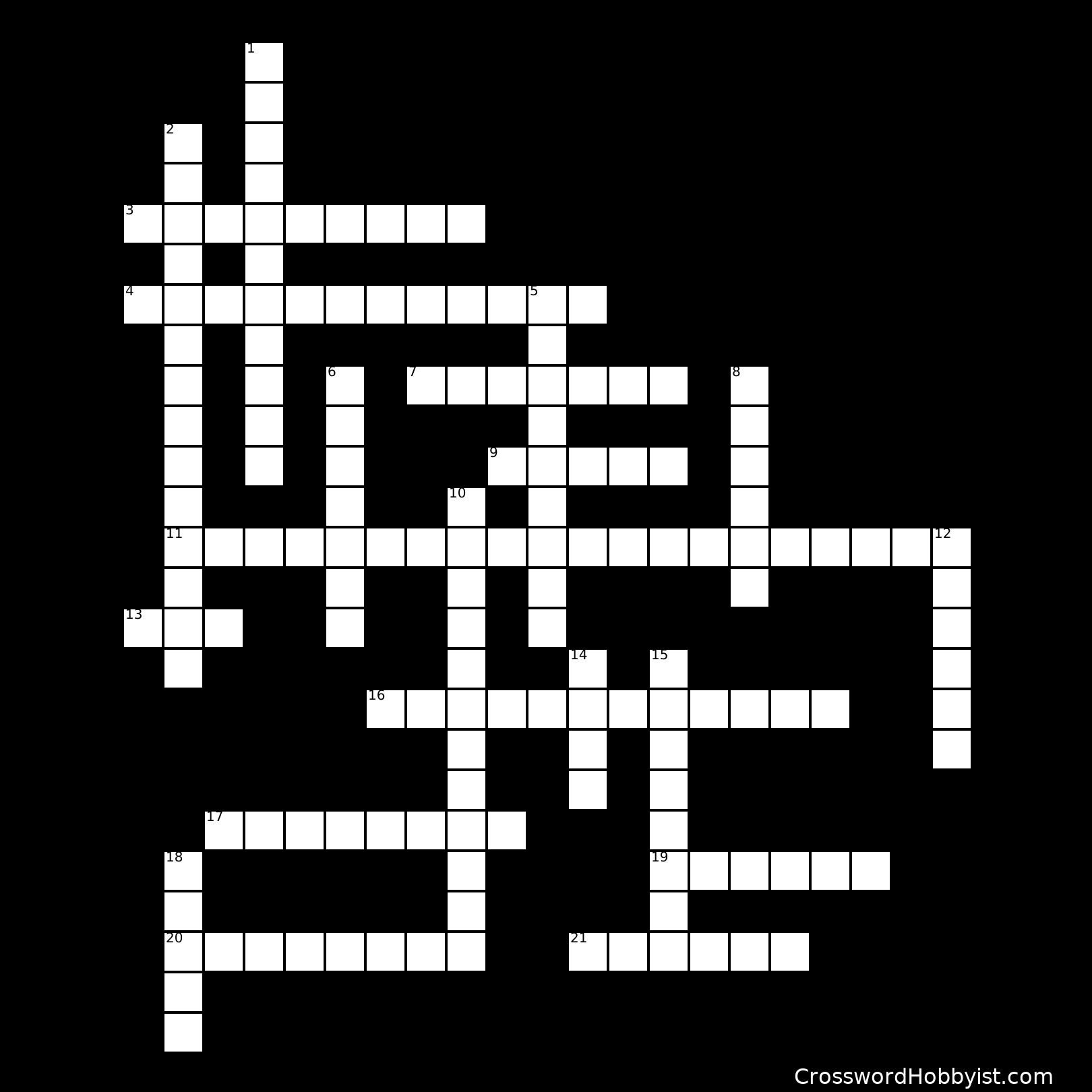 Geography Midterm Crossword Puzzle