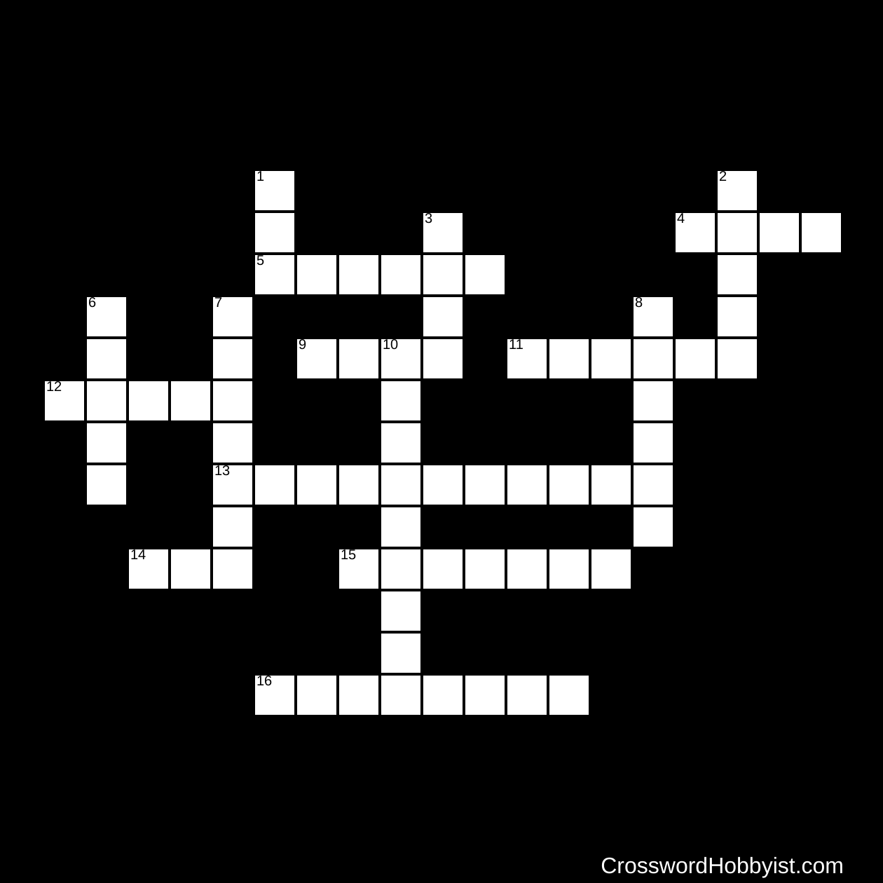 Geography Terms Crossword Puzzle