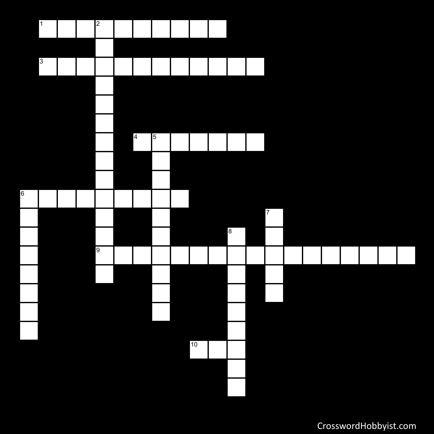 Geography crossword puzzle by Aiden Raymer Crossword Puzzle