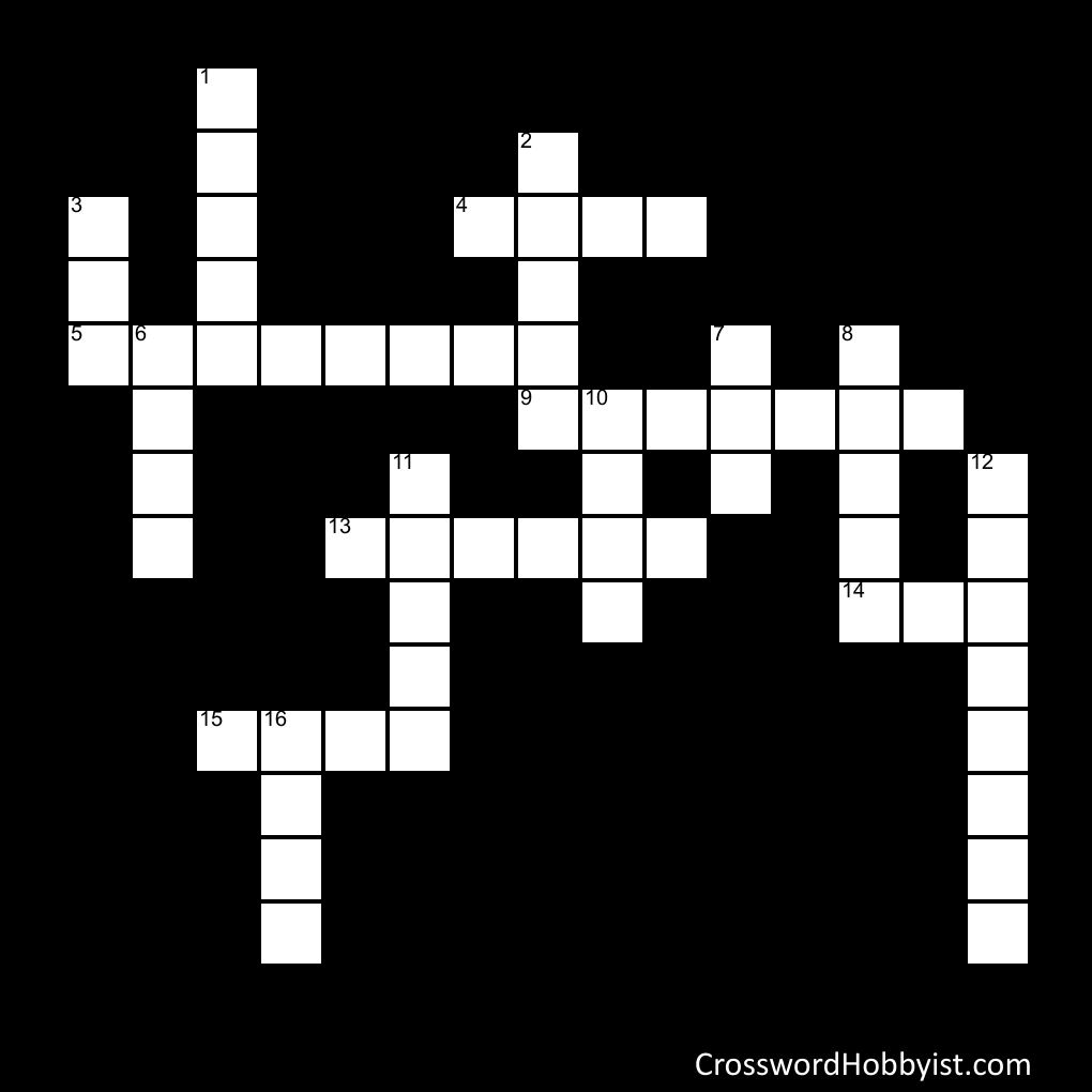 God's creation Crossword Puzzle