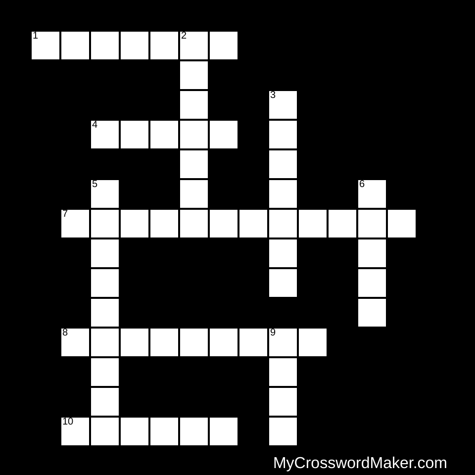 Golpe de calor Crossword Puzzle