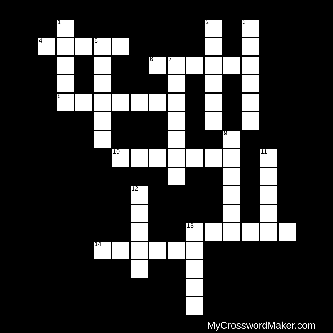 Grade 5/6/7 - Crossword Puzzle