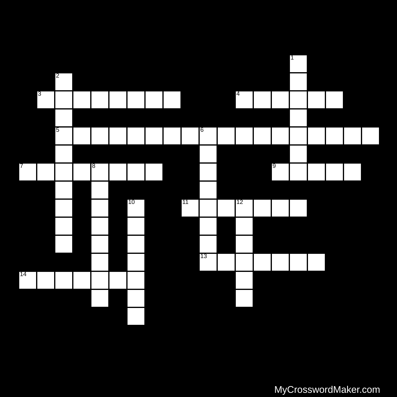 Grade 7 Art Vocabulary Crossword Puzzle
