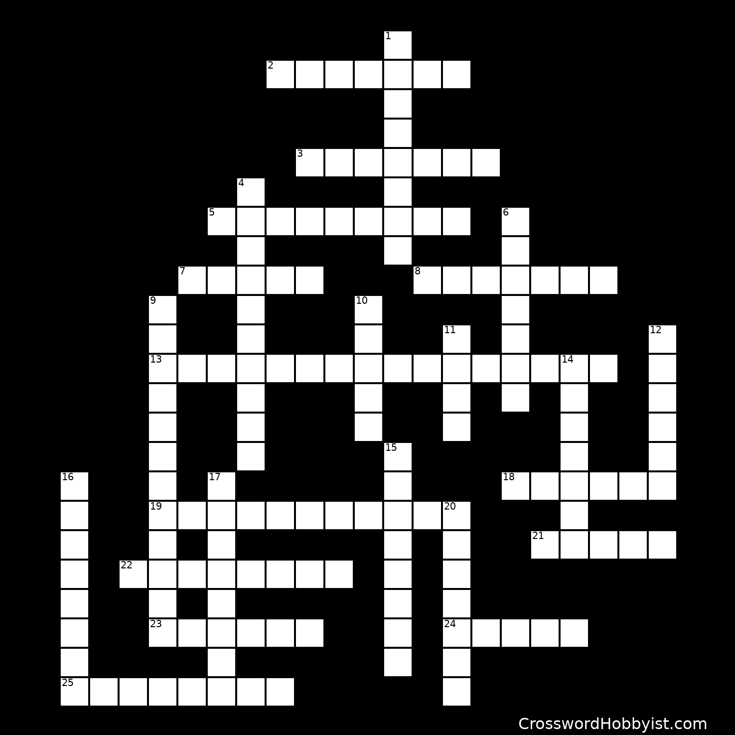 HAMLET ONE Crossword Puzzle