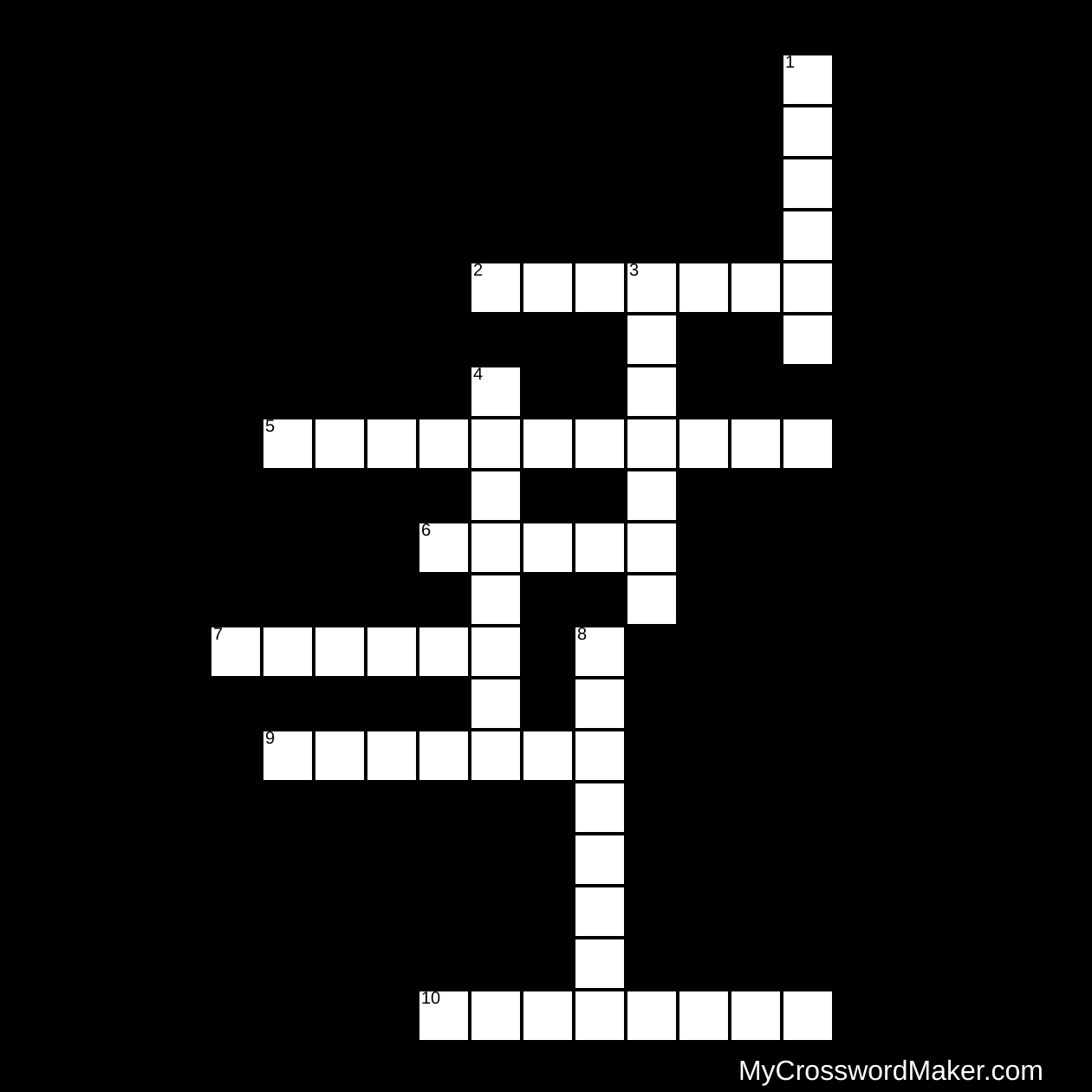 HISTORY OF THE WORLD QUIZ 20 Crossword Puzzle