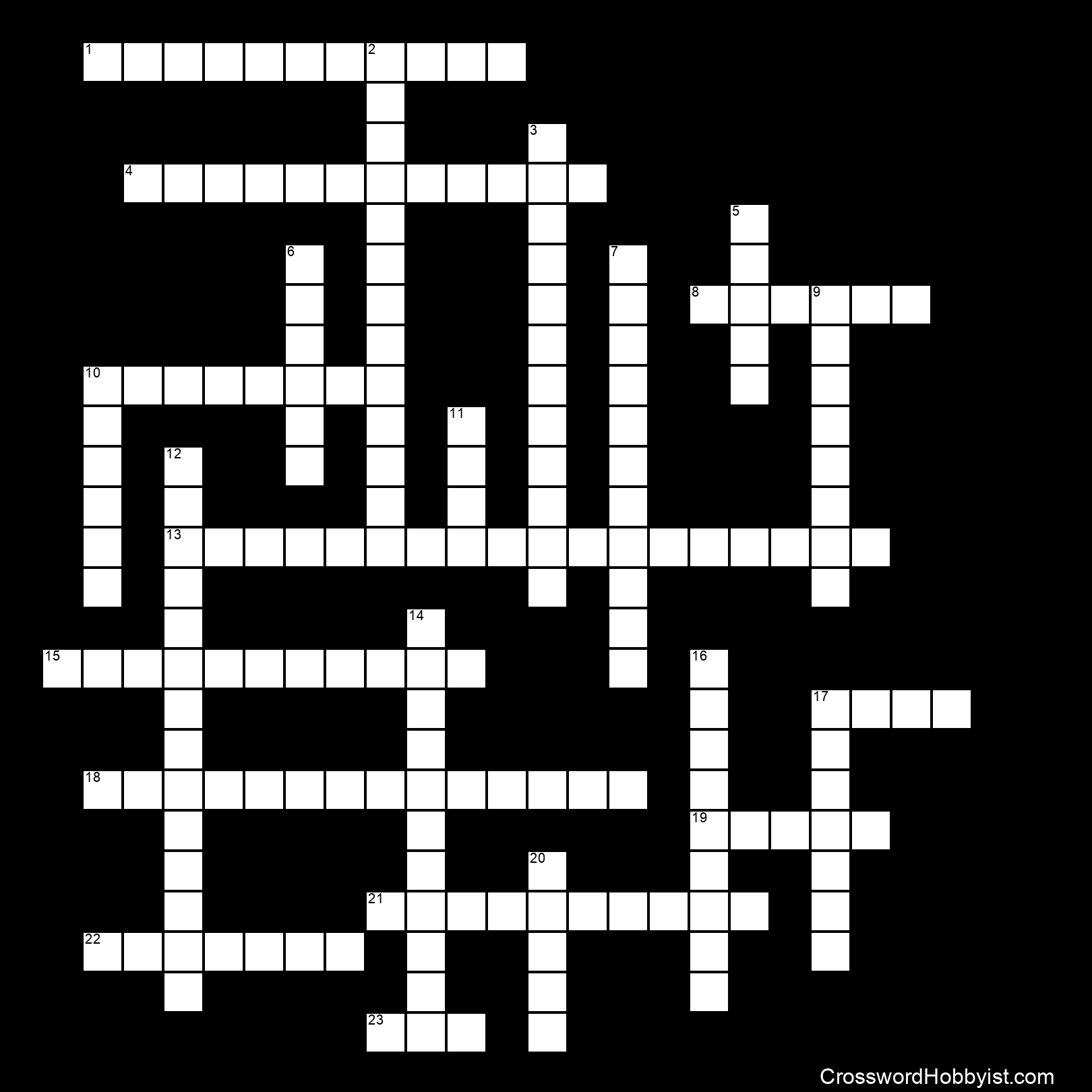 HIV Education - Crossword Puzzle
