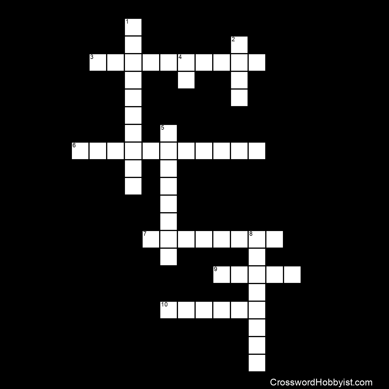 Habitat Crossword Puzzle Crossword Puzzle