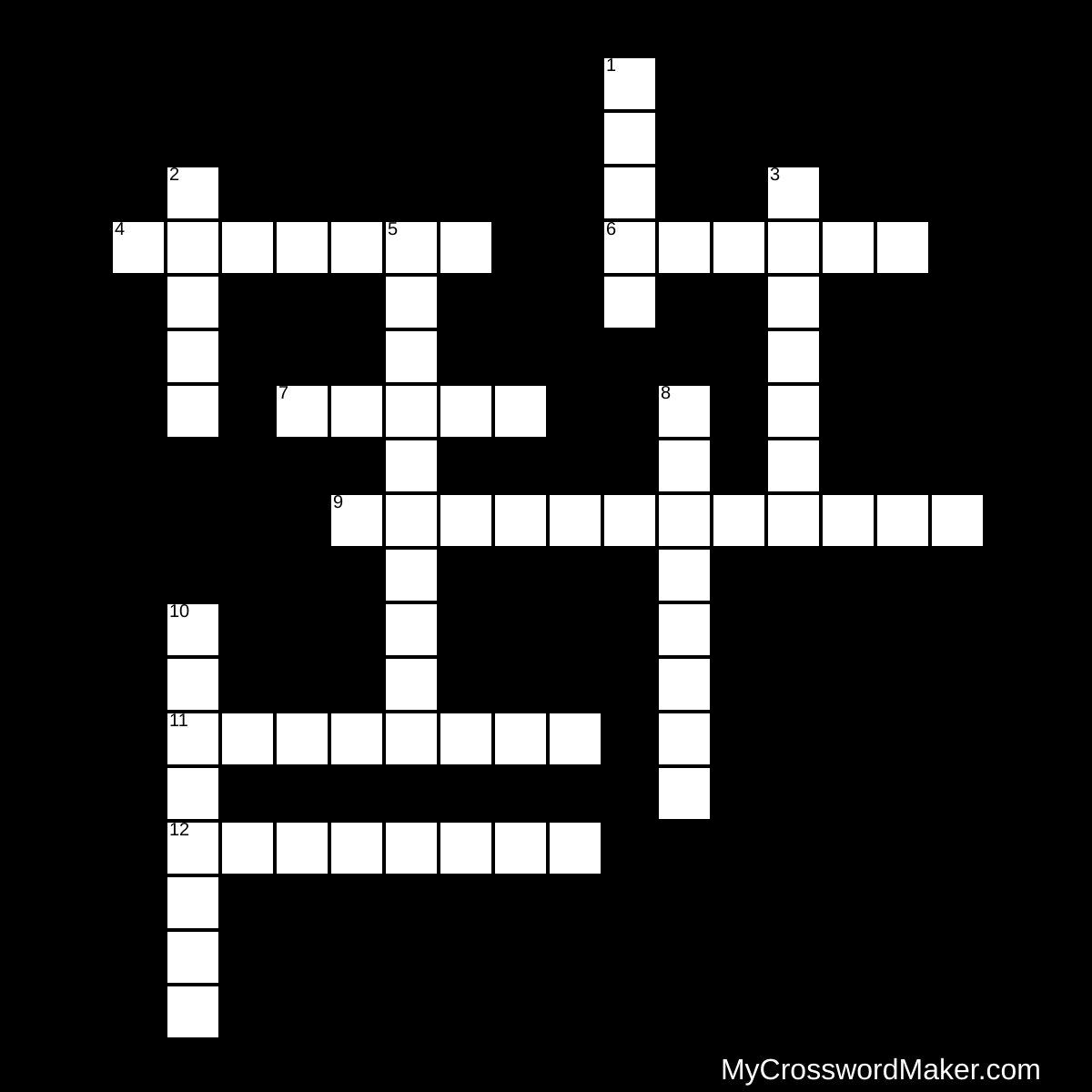 Happy New Year! Crossword Puzzle