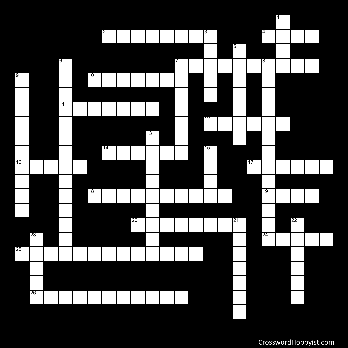 History of Cheerleading Crossword Puzzle