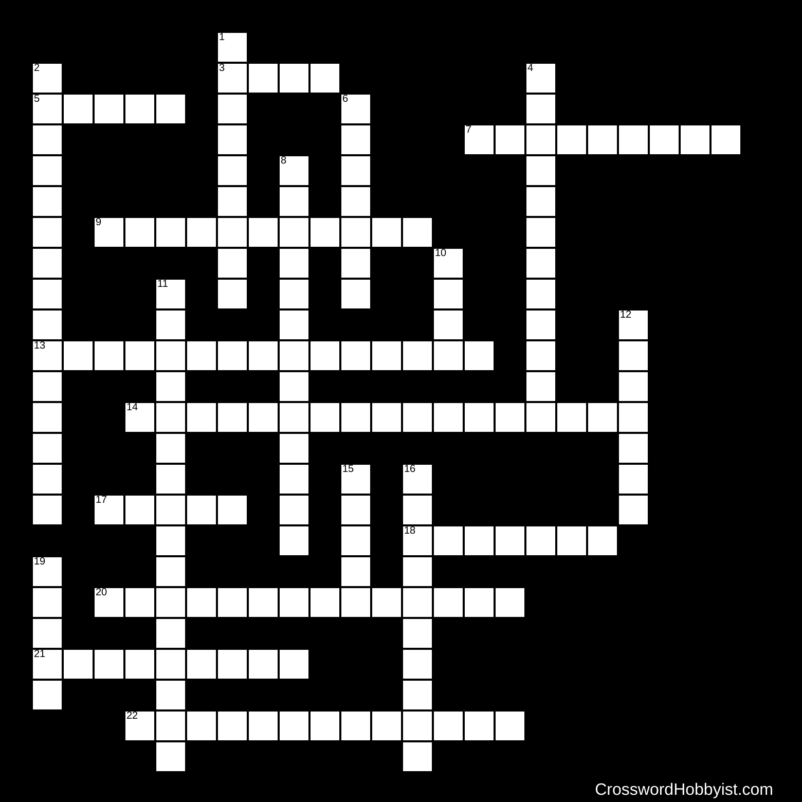 Human Body Crossword Puzzle
