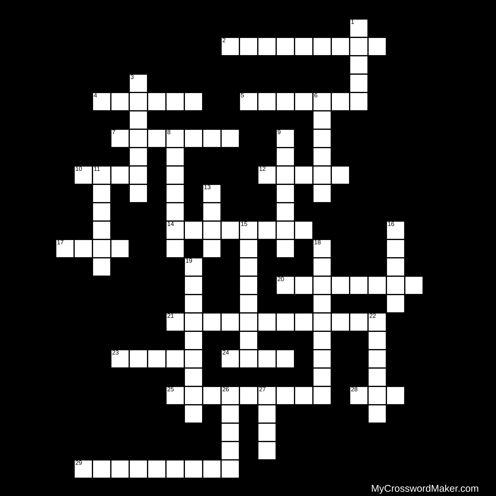 Ice Hockey Crossword Puzzle