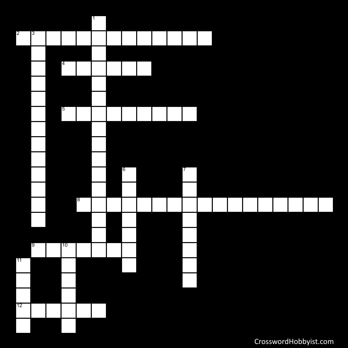 India Vocab 2nd half Crossword Puzzle