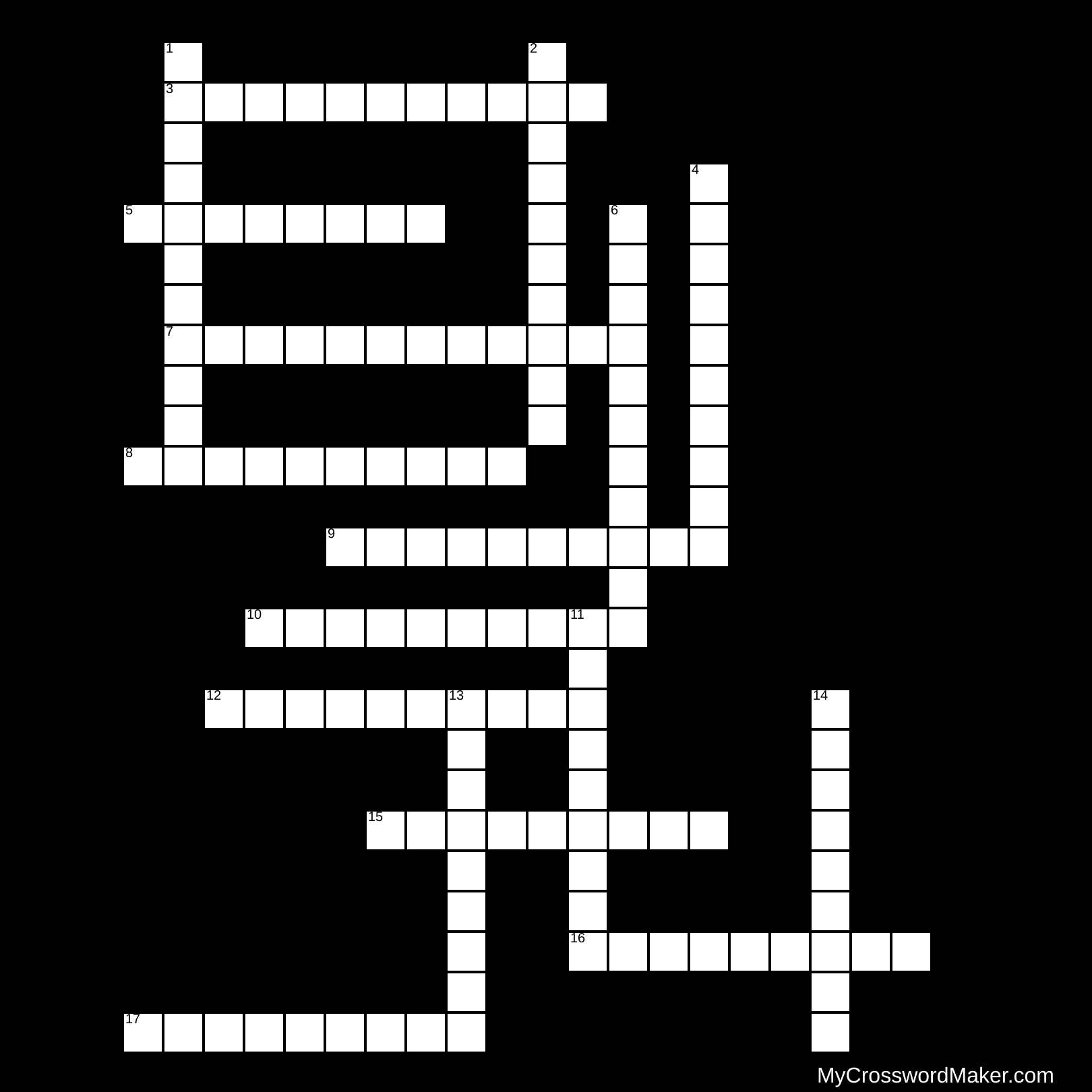 JUNIOR JUMBLE Crossword Puzzle