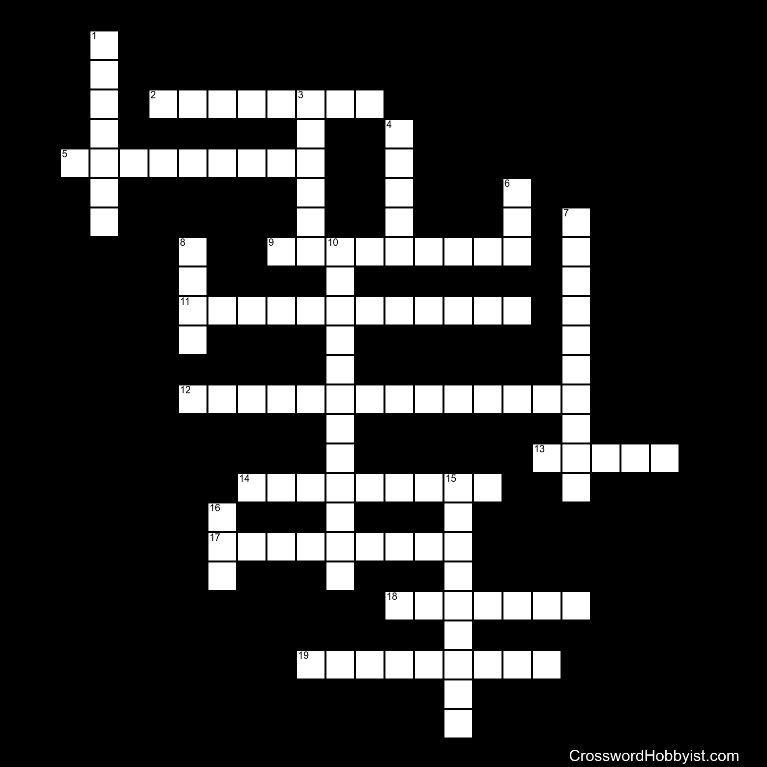 Janitorial Modules Crossword Puzzle