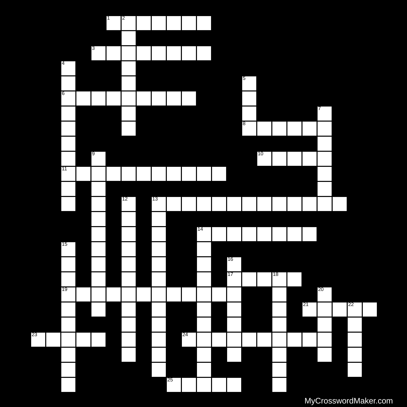 Jazz Dance Vocabulary Review Part 2 Crossword Puzzle