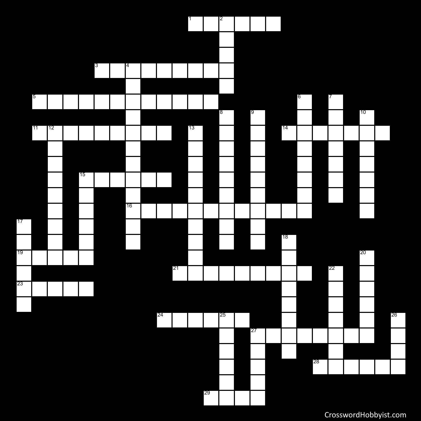 Jazz Dance Vocabulary Study Guide Part 1 Crossword Puzzle