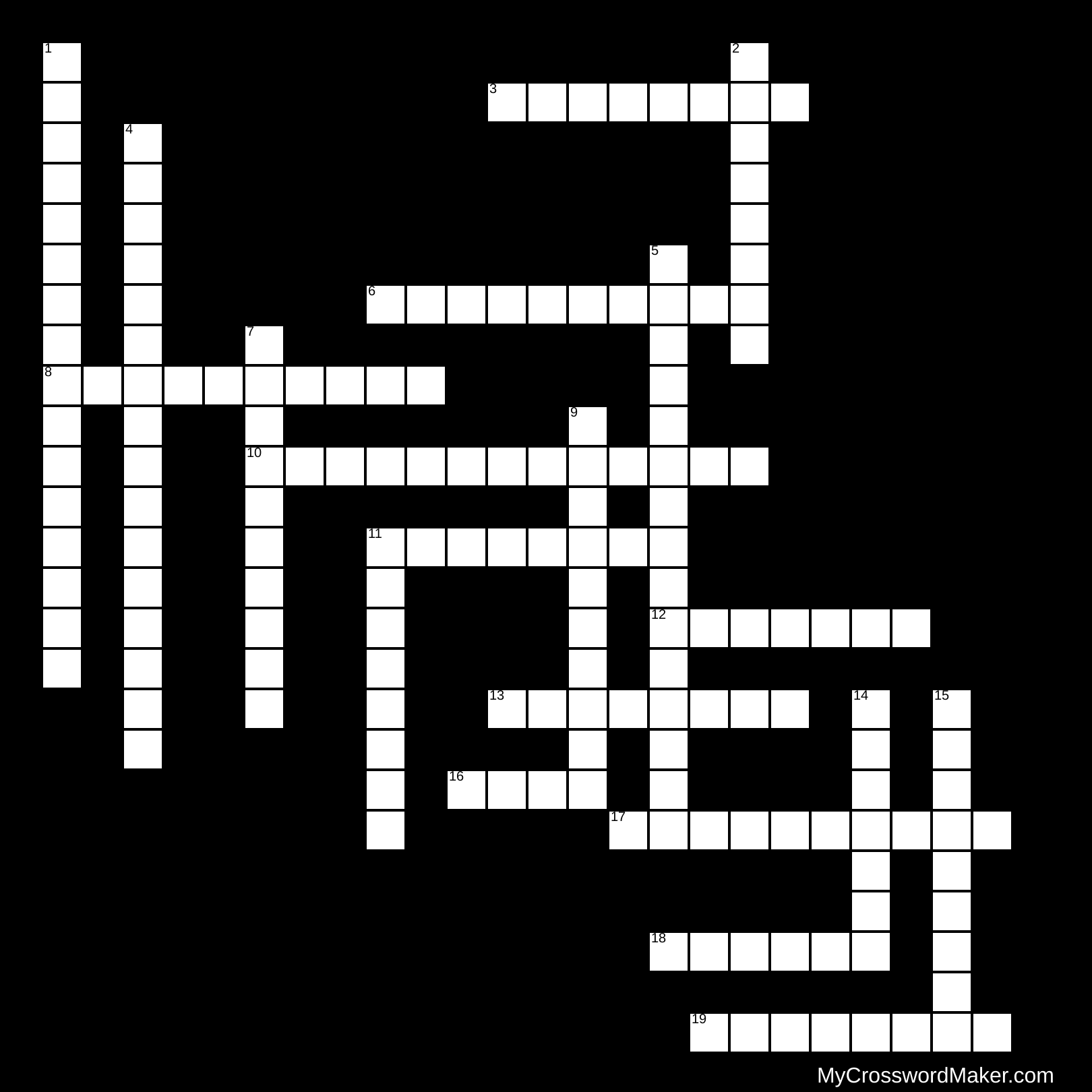 Latin America Crossword Puzzle