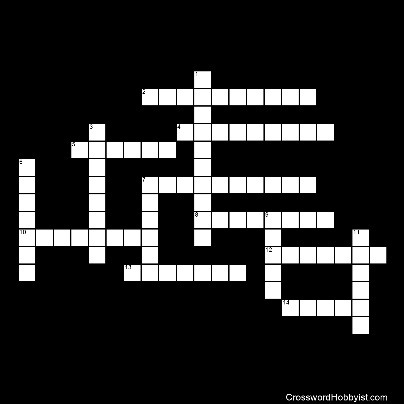 Lesson 14 and extra words Crossword Puzzle