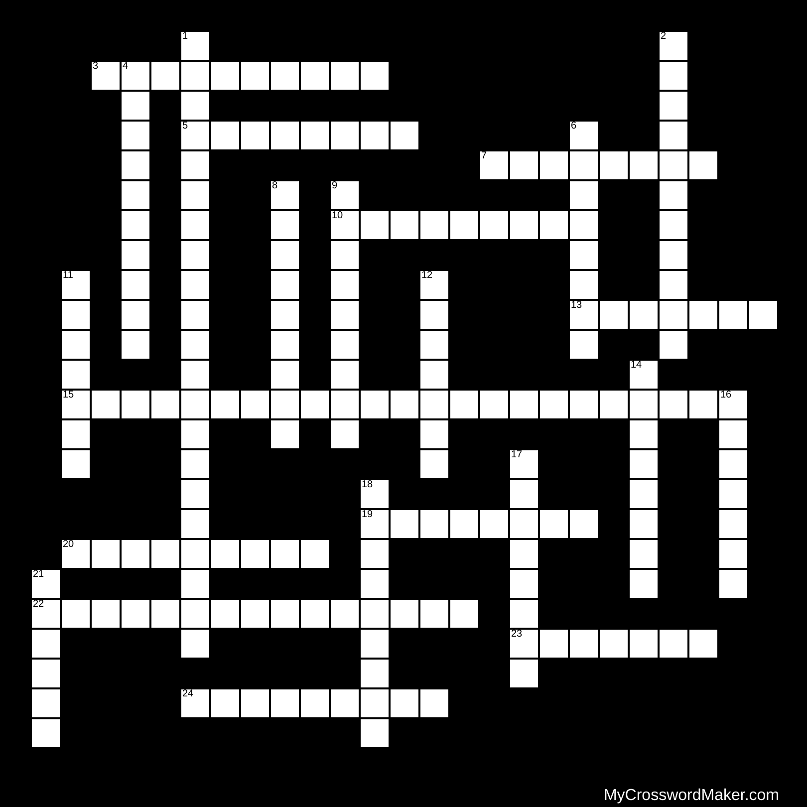 Life Science Vocabulary - Crossword Puzzle