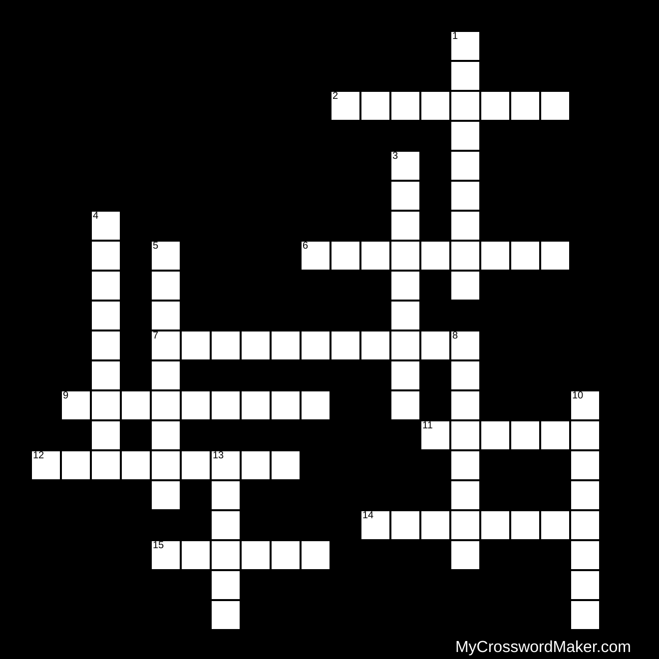List 20 6th Grade - Crossword Puzzle
