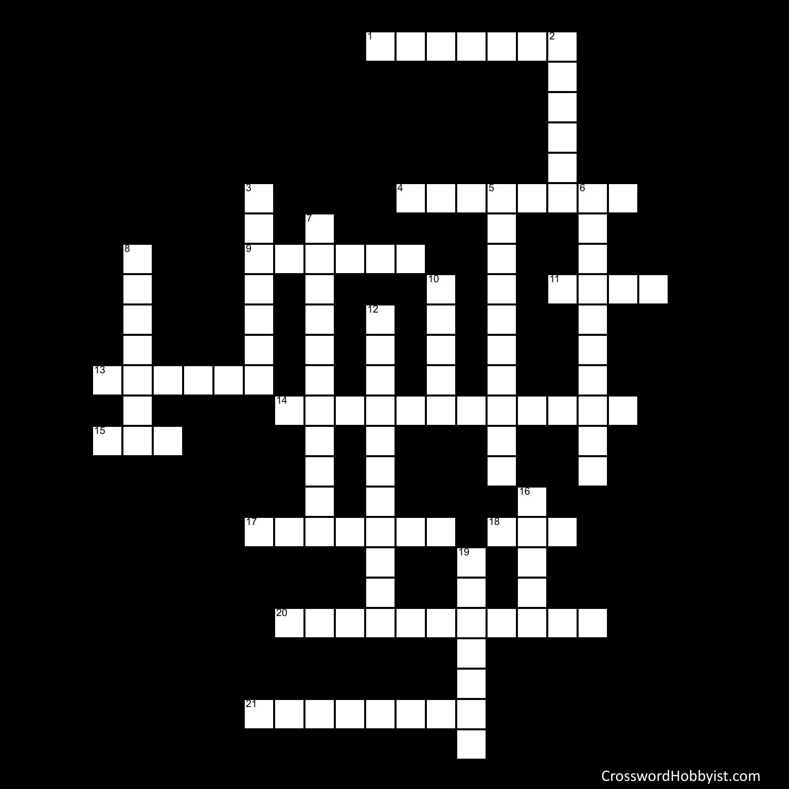 Messenger Molecule Crossword - 9rs9v59