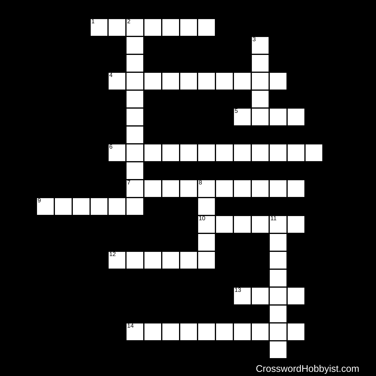 MVRA Picnic Scavenger Hunt Crossword Puzzle