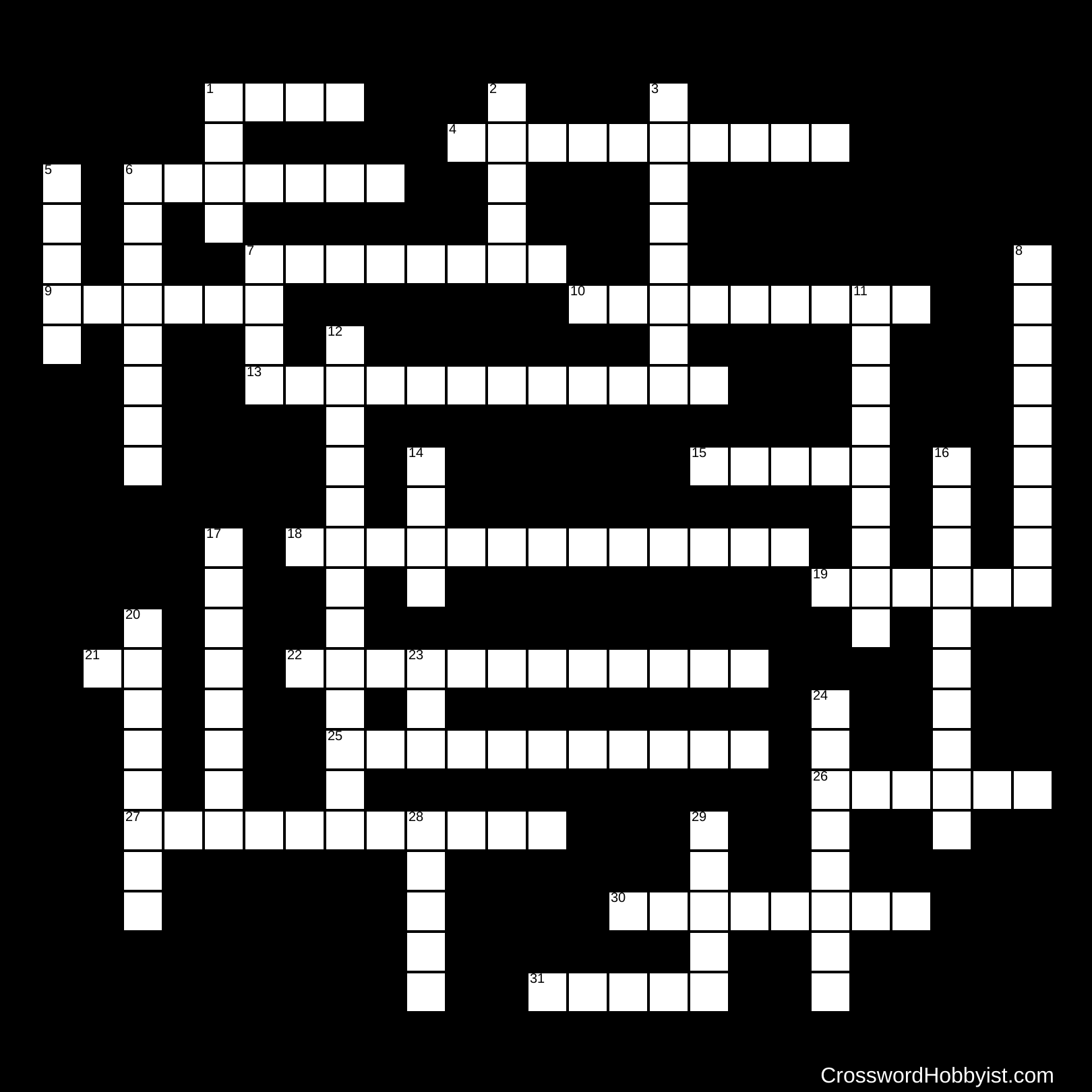 Marine Life Crossword Puzzle