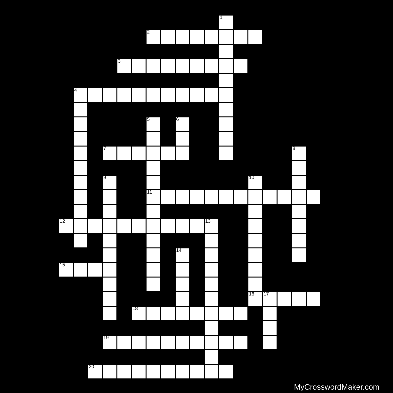 Math 1 Algebra Terms Crossword Puzzle