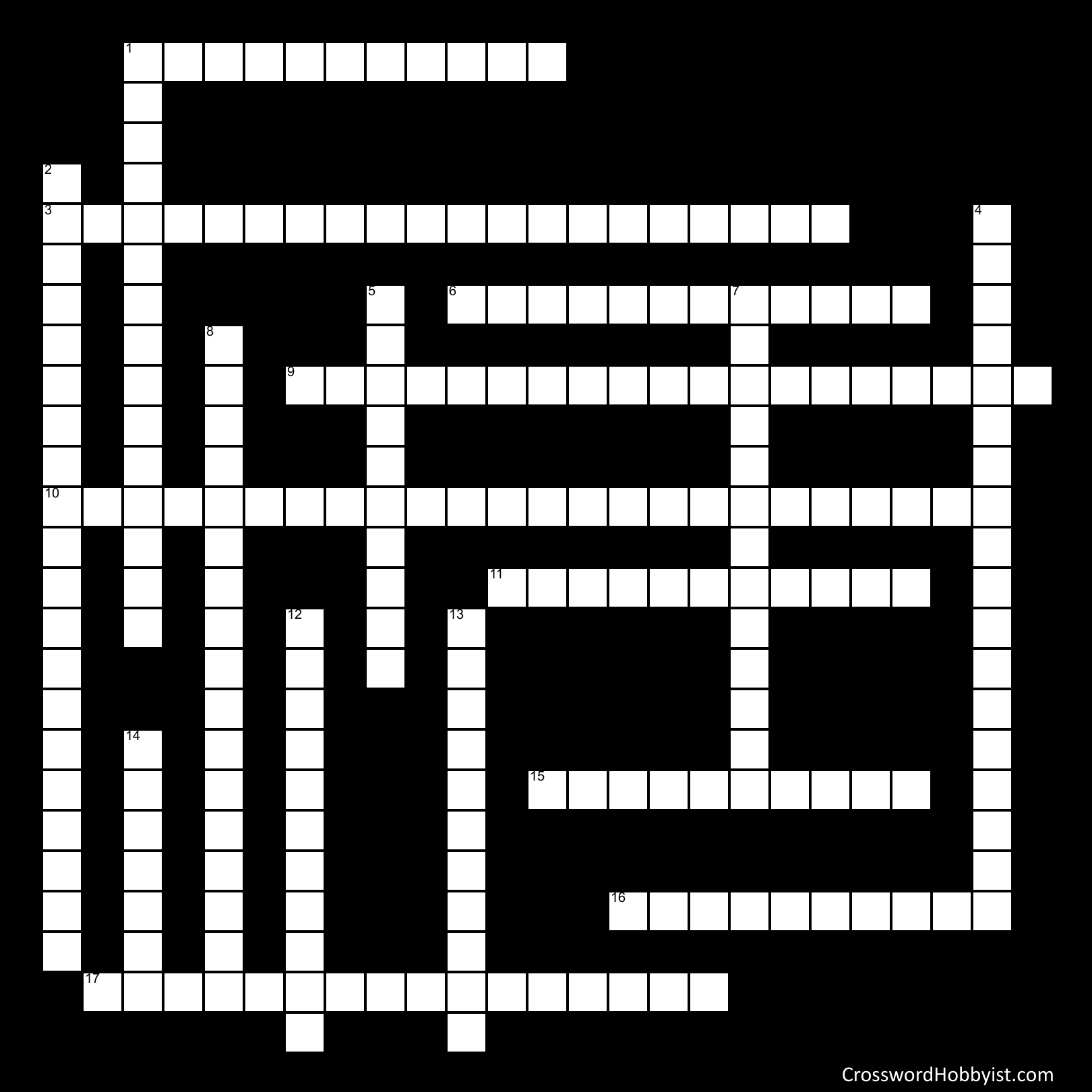 Midterm Vocabulary - Crossword Puzzle