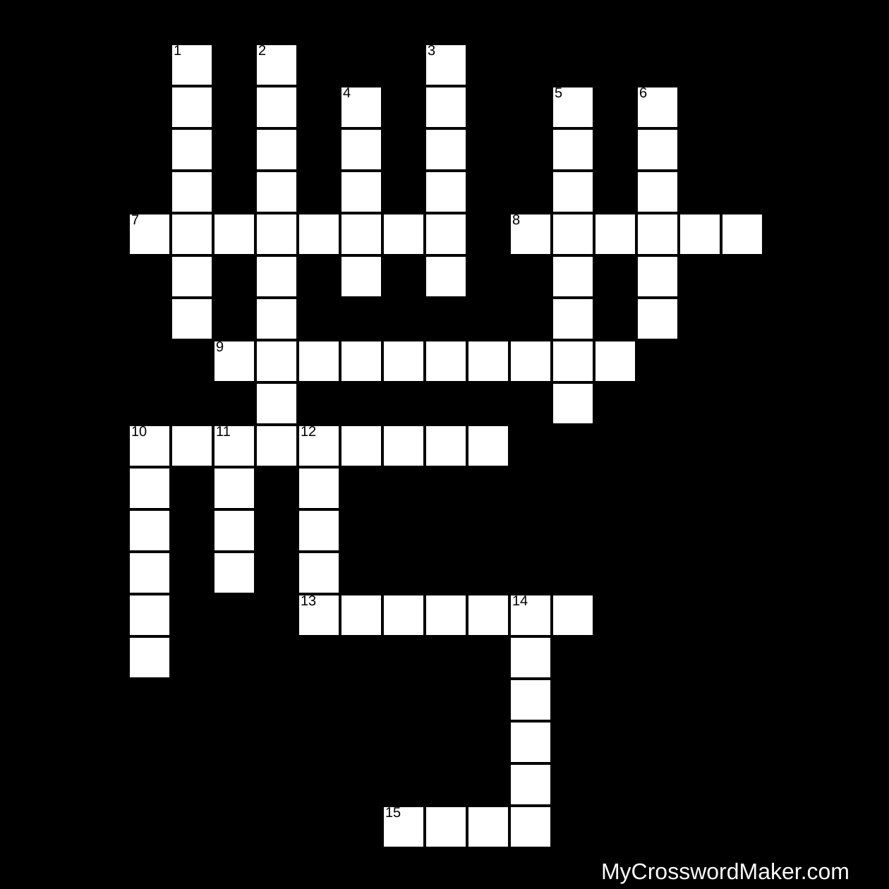 Moon Crossword Puzzle