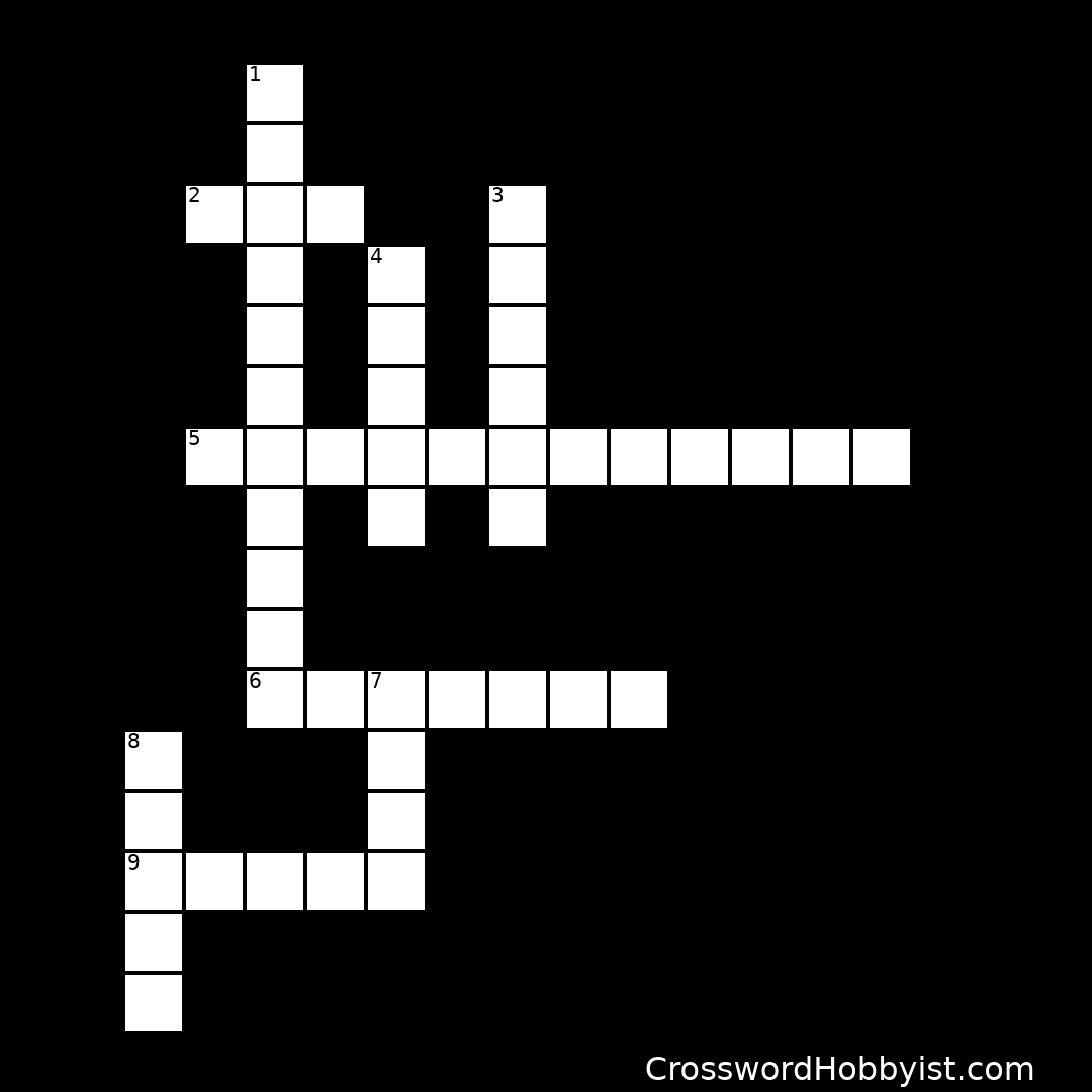 Moon Phases - Crossword Puzzle