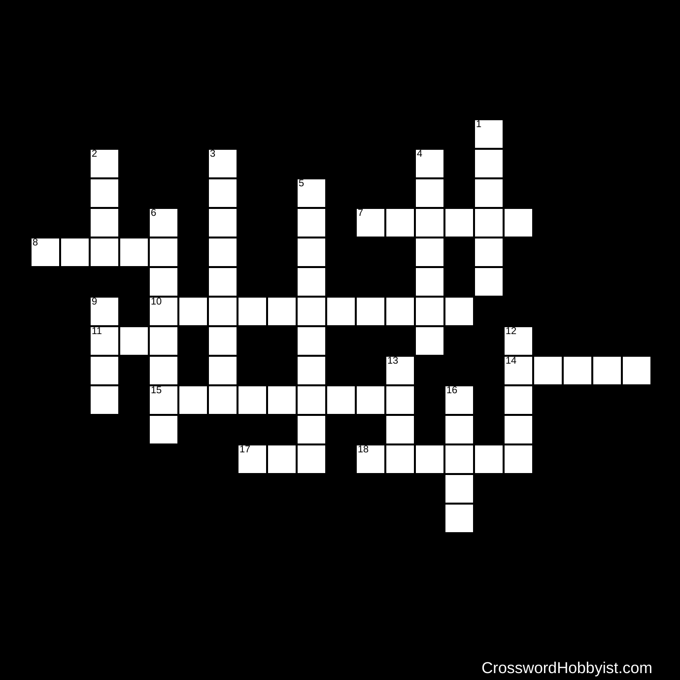 Mots Croisés Au bar Crossword Puzzle