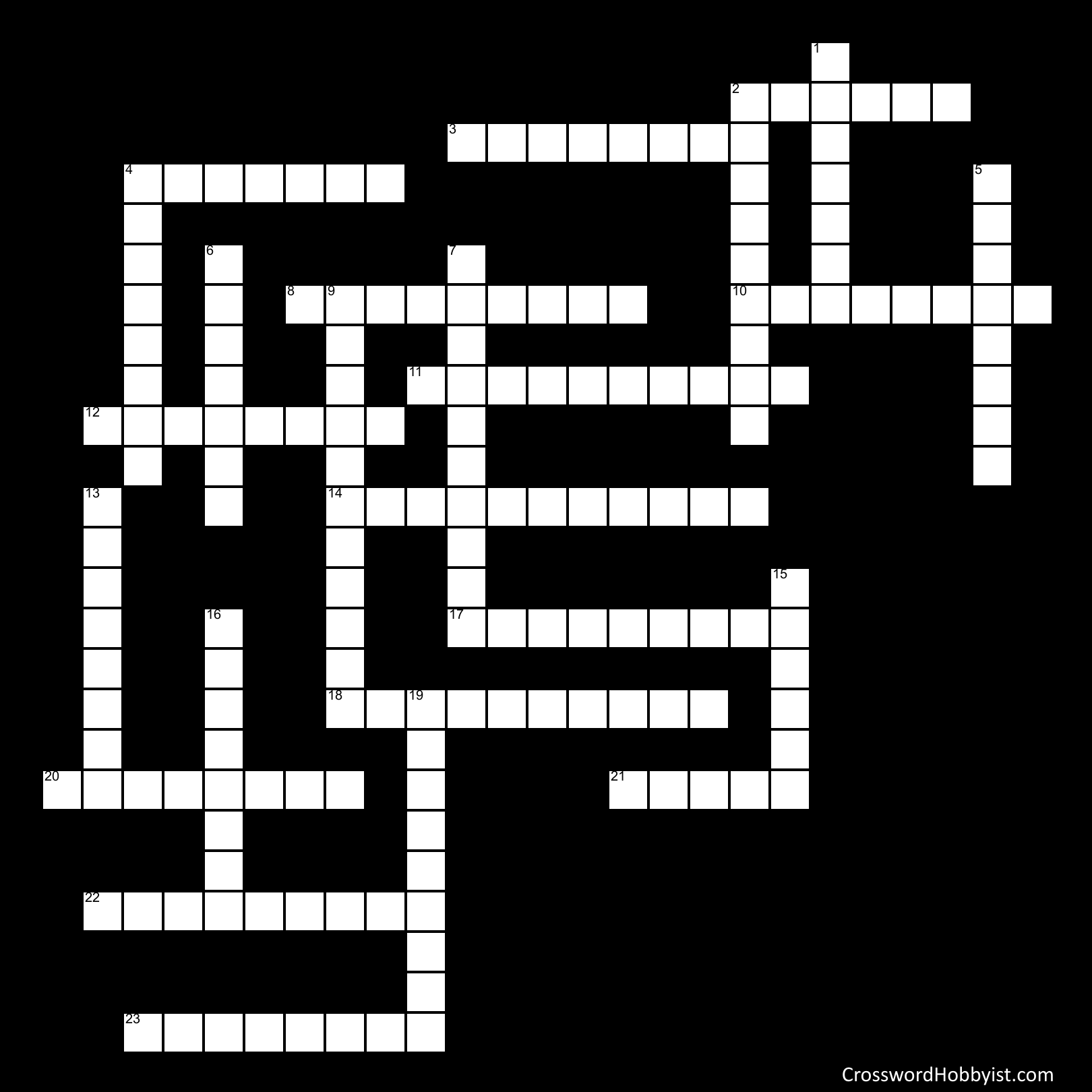 Muscular system Crossword Puzzle
