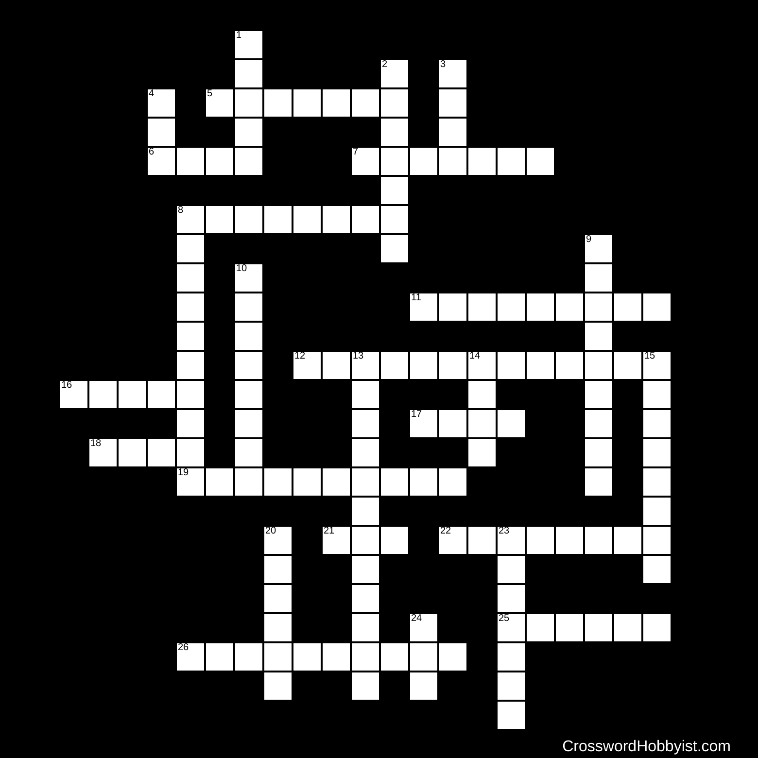 OUTDOORS! Crossword Puzzle