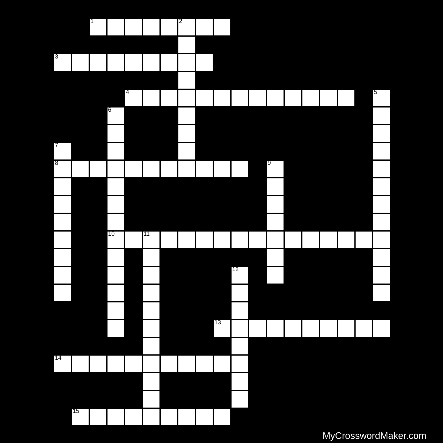 PLANT CELLS Crossword Puzzle